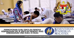 Sekolah jenis kebangsaan (sjk) merupakan lanjutan sekolah vernakular, berasaskan kaum di malaysia.jenis sekolah rendah ini terbahagi 2 iaitu sjk (cina) dan sjk (tamil). Permohonan Guru Khas Sekolah Kebangsaan Sk Sekolah Jenis Kebangsaan Cina Sjkc Edu Bestari
