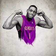 Tracy Mcgrady Flexin Illustration Hooped Up Tracy Mcgrady Nba Pictures Nba Mvp