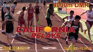 2017 california relays 4x200 frosh/soph boys. 2019 Tf California Relays Dmr Boys Invite Youtube