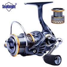 Seaknight Best Aluminum Spool Spinning Fishing Reel Saltwater Fishing Gear Carbon Fiber Drag And Real 11 Ball Fishing Reels Saltwater Fishing Gear Fishing Gear