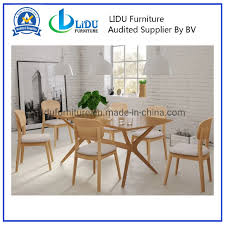 The quincy dining table embodies true rustic appeal with its characteristic pedastal base and created from reclaimed pine wood. China Natural Color Dining Room Furniture Rectangular 8 Seaters Solid Oak Modern Wooden Dining Table China Dining Table Dining Room Set