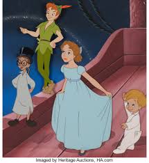 Peter Pan Peter Wendy Michael And John Production Cel Setup Lot 95188 Heritage Auctions