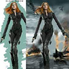 Captain america sticks things out until the end of the line, making him a figurative winter soldier. Black Widow Captain America The Winter Soldier 2 0 By Billycsk On Deviantart