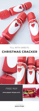 Diy Knallbonbon Als Lachenden Nikolaus Selber Basteln Mit Vorlage Diy Christmas Crackers Christmas Crackers Diy Crackers