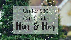 Gifts Under 30 For Him Her Happily Ever Adventures Get christmas all wrapped up with prezzybox.com.
