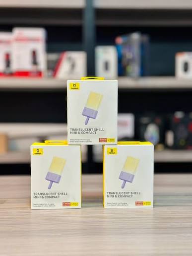BASEUS TRANSLUCENT SHELL MINI & COMPACT POWER BANK - 20W 5200MAH 
