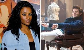 The bridgerton star was rehearsing for season two when his chauffeur was spotted drinking coffee inside a cbd shop in fulham and without a mask on. Simone Ashley Who Is Bridgerton Kate Sharma Star Tv Radio Showbiz Tv Express Co Uk