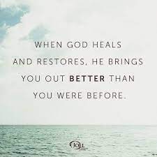 When God Heals And Restores Meme God Healing Quotes God Heals Joel Osteen Quotes