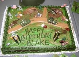 Add your choice of fillings, frostings, fruit and decorations to customize the perfect cake for your event! Army Cake Ideas