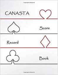 Canasta Score Record: Canasta Game Record Keeper Book Card, Sheet ...