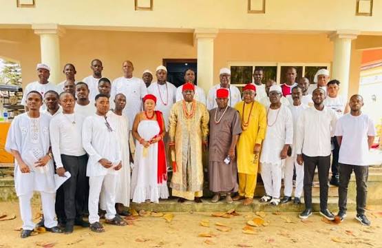 Asagba of Asaba Inaugurates Royal Palace Guards in Asaba