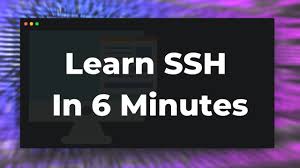 Create an anonymous ssh account for. Learn Ssh In 6 Minutes Beginners Guide To Ssh Tutorial Youtube