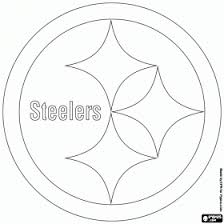 Pittsburgh Steelers Logo American Football Team In The North Division In The Afc Pittsburg Pittsburgh Steelers Logo Coloring Pages Pittsburgh Steelers Crafts