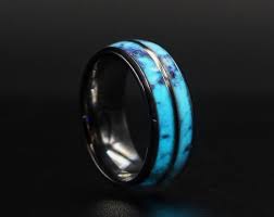 Tungsten Ring Unique Wedding Bands Engagement Ring By Decazi Custom Tungsten Ring Tungsten Mens Rings Engagement Rings Opal