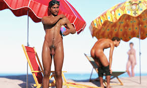 The Gender Change Beach- Surody - Porn Cartoon Comics