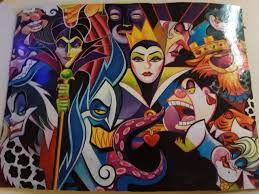 It measures 32 inches x 24 inches when completed and is proudly made in the usa. Disney Villains 2 Puzzle 1500 Pieces Toys Games Puzzles Baresque Com Au