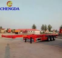 40ft Tri Axle Skeletal Container Chassis for Sale