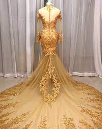 Bis die goldene tapete zum skandal. Luxus Brautkleider Spitze Gold Hochzeitskleider Mit Armel Glitzer Brautkleider Mit Armel Brautkleider Brautkleider Abiballkleider Abendkleider Babyonlinedress De
