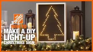 Get it as soon as wed, jul 21. How To Build A Light Up Christmas Sign The Home Depot