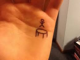 How To Draw A Moving Pen Tattoo Pen Tattoo Tattoos Stick Figure Tattoo
