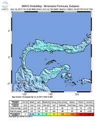 Gempa hari ini terjadi dimana. Gempabumi Tektonik M 5 9 Guncang Gorontalo Dan Sekitarnya Tidak Berpotensi Tsunami Bmkg