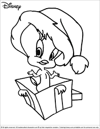 Tweety Christmas Disney Coloring Christmas Present Coloring Pages Disney Coloring Pages Merry Christmas Coloring Pages