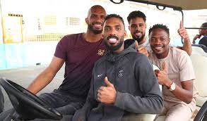 It S Epic Al Nassr Al Hilal Stars Tour Incredible Ad Diriyah E Prix Venue Arab News