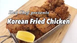 Crispy oven fried chicken, buttermilk fried chicken, crisco's super crisp country fried… 1 egg, 2 1/2 to 3 lbs. Korean Fried Chicken Recipe Her World Singapore