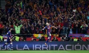 120+3' messi sends neymar through with a peach of a ball and the brazilian curls a low finish past rico into the bottom corner, to win the copa del rey. Barcelona V Sevilla Copa Del Rey Final As It Happened Football The Guardian