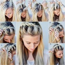 This double french braid ponytail seems simple at first, but once you look at it long enough, you begin to notice the special yet simple details that make it so unique. How To Diy Half Up Side French Braid Hairstyle