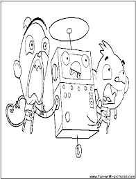 In this way anyone can download this coloring page and color it in any way that they want. Gus Yayok Wally Coloring Page