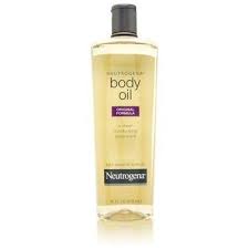 Neutrogena Body Oil Light Sesame Formula Original 8 5 Oz Pack Of 4