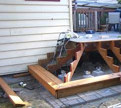 Build Wooden Garden Stairs Yourself Instructions And Examples Build Examples Garden I In 2020 Garden Stairs Diy Porch Wooden Garden