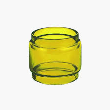 Tfv8 Big Baby Beast Yellow Color Tinted Pyrex Extended Bubble Glass Replacement Pyrex 7ml Inked Atty