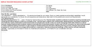 Physical Education Teacher Cover Letters