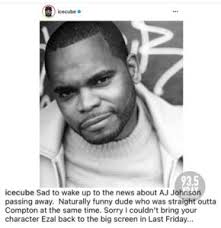 2 days ago · 'friday' and 'lethal weapon' actor and comedian anthony johnson dies at 55. 2uwp4vx9fyy6 M