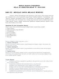 Check spelling or type a new query. Soal Kls Xi Karya Melalui Resensi Jawabanku Id
