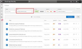 Access your data from windows and mac os with a free desktop app. Create Anomaly Detection Policies In Cloud App Security Microsoft Docs