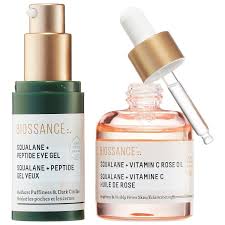 Biossance Squalane Peptide Eye Gel Limited Edition Rose Glow Set Biossance Sephora Sephora Eye Gel Rose Oil