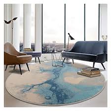 The unique design features a visually arresting base that made of four beams of polished stainless steel that seem to magically intertwine to support a large rectangle of clear tempered glass. Zgp Interior Carpet Round Rug Living Room Bedroom Bedside Coffee Table Mat Simple Modern Blue Rug Area Rugs Color A Size Round 200cm Buy Online In Aruba At Aruba Desertcart Com Productid