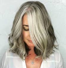 I'm not sure where the random short piece is in the front, so i cannot address that question. Youthful Hairstyles For Grey Hair Iles Formula