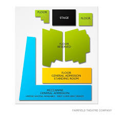 Ftc Fairfield Theatre Company 2019 Seating Chart