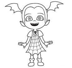 Dibujos E Imagenes De Vampirina Para Imprimir Y Colorear Blogitecno Tecnologia Informatica Int Halloween Coloring Pages Halloween Coloring Coloring Pages