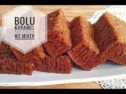 Bolu pisang kukus no mixer no oven simple ll how to make steamed banana sponge подробнее. Bolu Karamel Sarang Semut No Oven No Mixer Ekonomis Dan Super Lembut Youtube Lembut