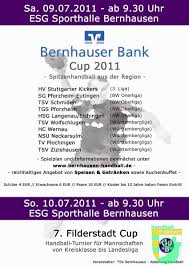 With cibc online banking®, your bank is wherever you are. Bernhauser Bank Filderstadt Cup 2011