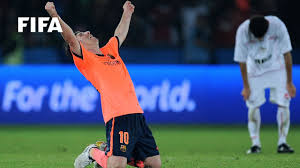 El 10 es el jugador con más partidos en la historia de la selección argentina. Estudiantes V Barcelona Fifa Club World Cup 2009 Final Match Highlights Youtube