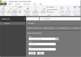 Build A Reusable Calendar Table With Power Query Excelerator Bi