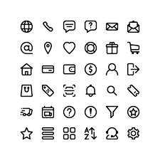 Set Of Ecommerce Icons 36 Icons For Web And App Web Icons Icons App Icons Png And Vector With Transparent Background For Free Download