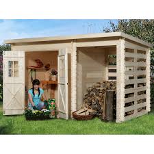 Gerätehaus gartenhaus schuppen unterstand aus holz osterbek. Obi Holz Gartenhaus Cortina B 330 Cm X 200 Cm Mit Anbau 130 Cm Kaufen Bei Obi