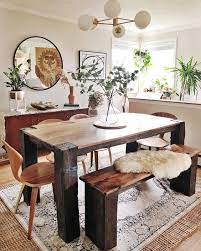 Furniture with graceful, curved lines is ideal in bohemian decor. Bohemian Dining Room Set Novocom Top